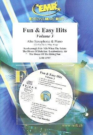 T. Barclay: Fun & Easy Hits Volume 3, ASaxKlav (+CD)