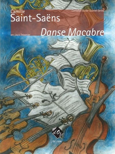 C. Saint-Saëns: Danse Macabre, 4Git (Pa+St)