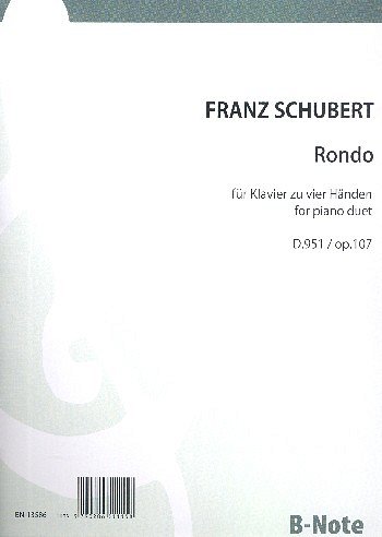 F. Schubert: Rondo für Klavier zu vier Händen, Klav4m (Sppa)