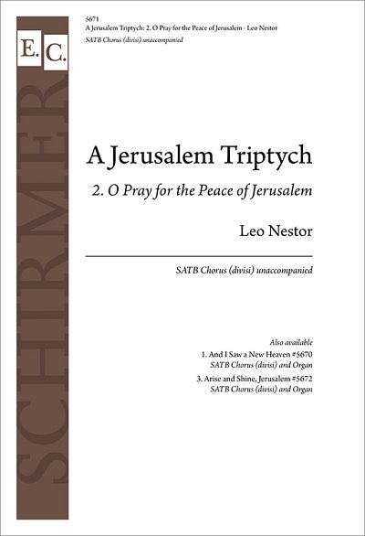 Jerusalem Triptych, A, Gch;Klav (Chpa)