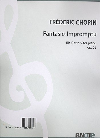 F. Chopin: Fantaisie-Impromptu cis-Moll für Klavier op, Klav