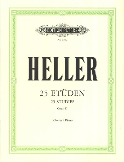 S. Heller: 25 Etüden op. 47, Klav