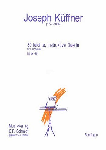 J. Küffner: 30 leichte, instruktive Duette 1, 2Trp (Sppa)