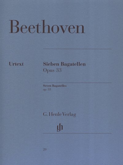 L. v. Beethoven: Sieben Bagatellen op. 33, Klav