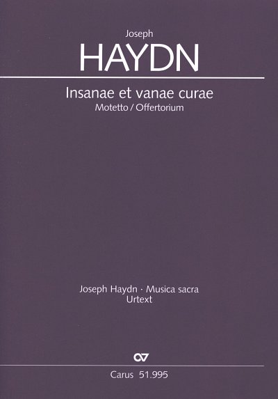 J. Haydn: Insanae et vanae curae XXX:1/13c (1775)