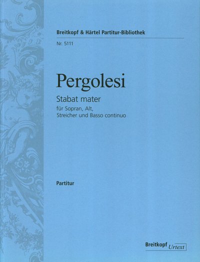 G.B. Pergolesi: Stabat mater, 2Gs/FchStrBc (Part)