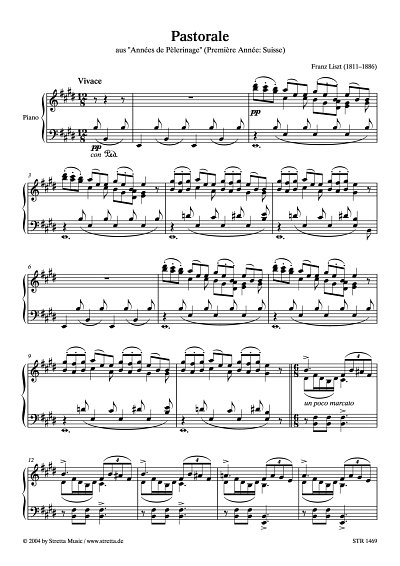 DL: F. Liszt: Pastorale aus 