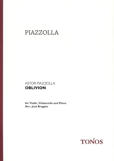 A. Piazzolla: Oblivion, VlVcKlv (Pa+St)