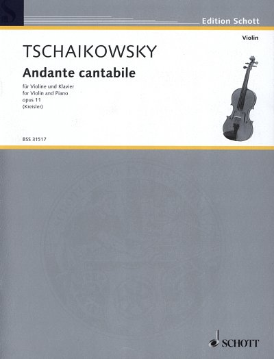 P.I. Tschaikowsky: Andante cantabile op. 11 Nr. 16, VlKlav