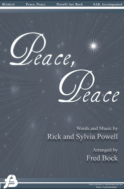 Peace, Peace, Gch3Klav (Chpa)