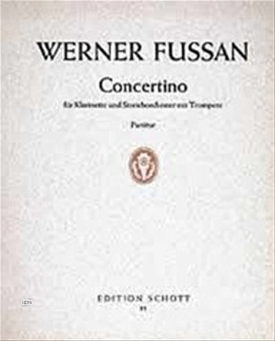 W. Fussan: Concertino  (Part.)