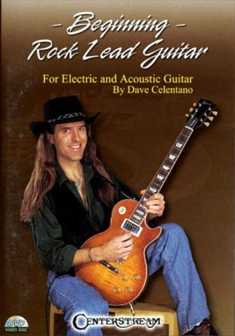 D. Celentano: Beginning Rock Lead Guitar, E/W-Git (DVD)