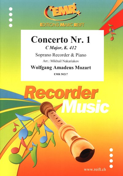 W.A. Mozart: Concerto No. 1, SblfKlav