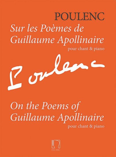 F. Poulenc: Sur les Poèmes de Guillaume Apollinair, GesHKlav