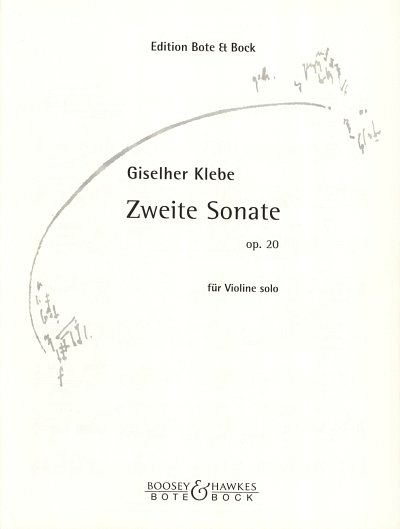 G. Klebe: Sonate 2 Op 20