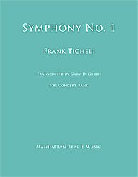 F. Ticheli: Symphony No. 1, Blaso (Part.)