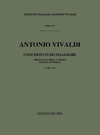 A. Vivaldi: Concerto in Do Maggiore (C Major) RV 87