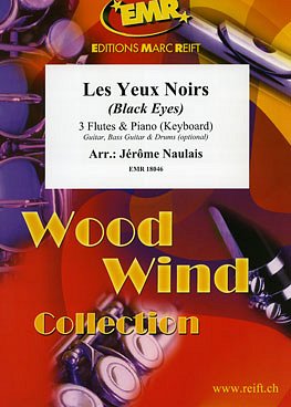 J. Naulais: Les Yeux Noirs, 3FlKlav/Keyb (KlavpaSt)
