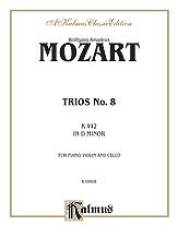DL: W.A. Mozart: Mozart: Trio No. 8 in D Min, VlVcKlv (Klavp