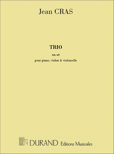J. Cras: Trio Vl-Vlc-Piano Parties  (Part.)