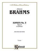 DL: J. Brahms: Brahms: Sonata in D Minor, Op., VlKlav (Klavp