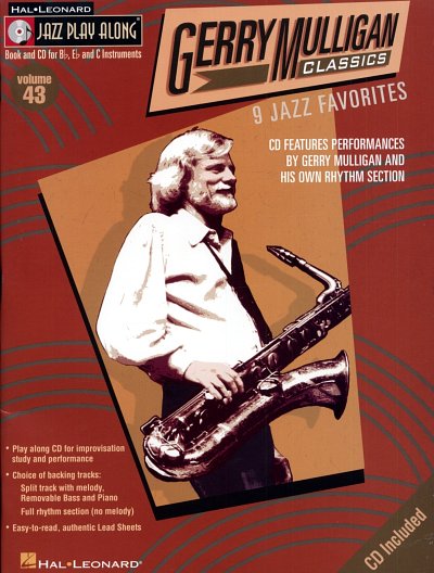 JazzPA 43: Gerry Mulligan Classics, CBEsCbasCbo (+CD)
