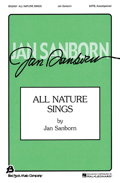J. Sanborn: All Nature Sings