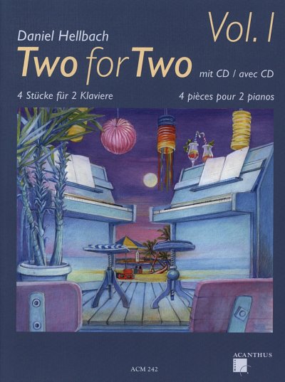 D. Hellbach: Two for Two 1, 2Klav (+CD)