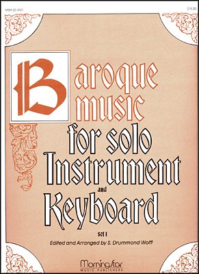 Baroque Music for Solo Inst. & Keyboard, I