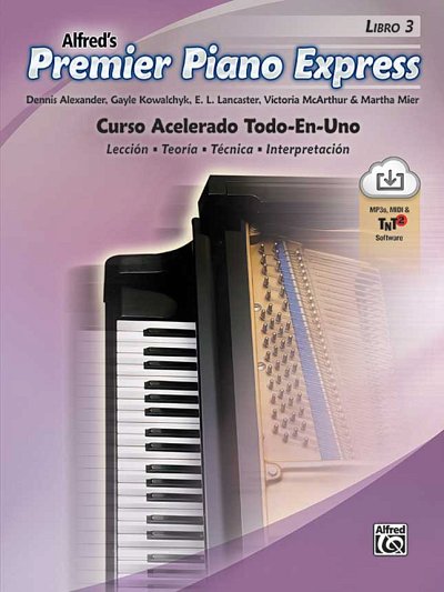 Premier Piano Course Express Spanish 3, Klav (+medonl)