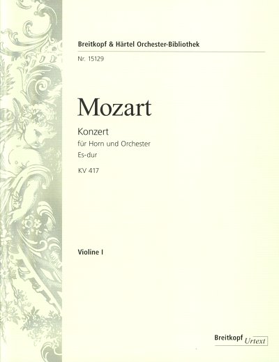 W.A. Mozart: Hornkonzert Nr. 2 Es-Dur KV 417 (Vl1)