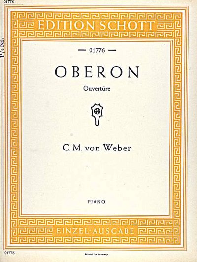 DL: C.M. von Weber: Oberon, Klav