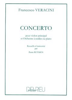 F.M. Veracini: Concerto, VlKlav (KlavpaSt)
