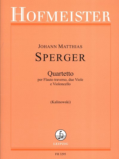 J.M. Sperger: Quartett G-Dur für Flöte, 2 Violinen