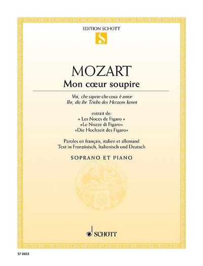DL: W.A. Mozart: Mon coeur soupire, GesSKlav