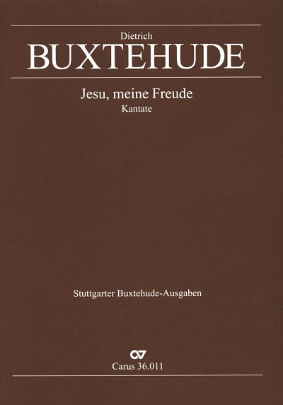 D. Buxtehude: Jesu, meine Freude e-Moll, SBGchKAOrch (Part.)