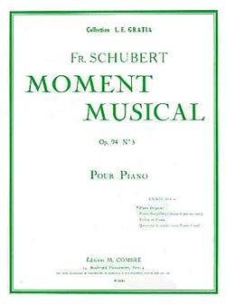 F. Schubert: Moment musical Op.94 n°3, Klav