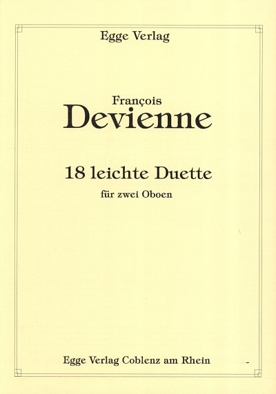 F. Devienne: 18 leichte Duette (SpPart)