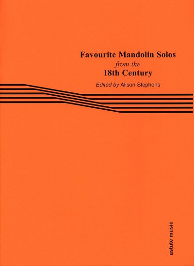 Favourite Mandolin Solos from the 18th Century, Mand (Bu)