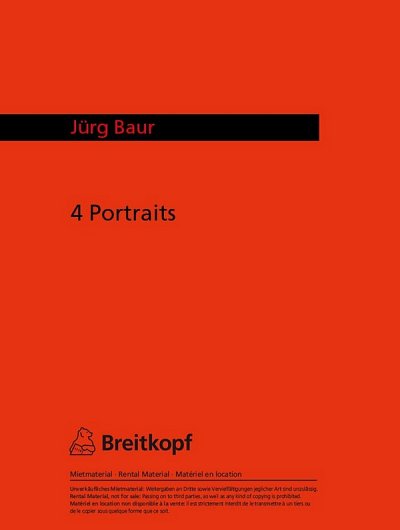 J. Baur: 4 Portraits Konzert