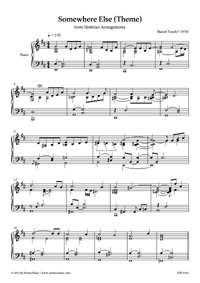 DL: M. Tusch: Somewhere Else (Theme) from: Umbrian Arrangeme