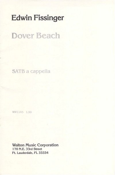 M. Arnold: Dover Beach, GCh4 (Chpa)