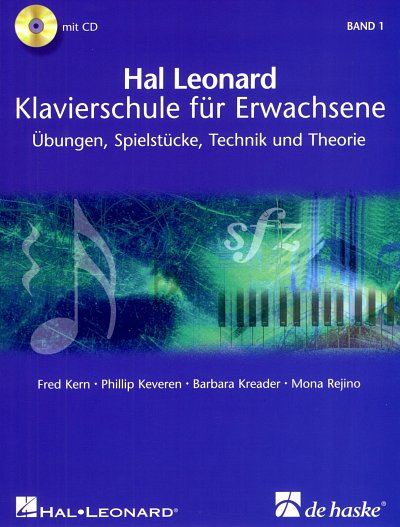 B. Kreader y otros.: Hal Leonard Klavierschule für Erwachsene 1