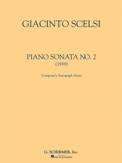 G. Scelsi: Sonate Nr. 2, Klav