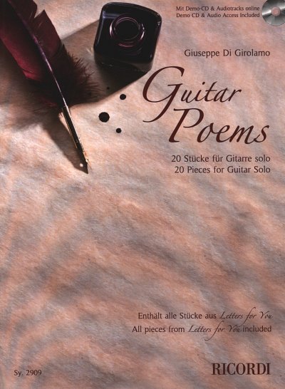 G.  Di Girolamo: Guitar Poems, Git (+CDOnlAudio)