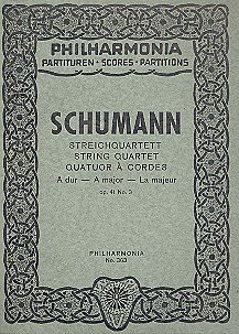 R. Schumann: Streichquartett op. 41/3 