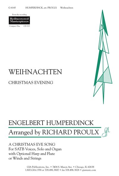 E. Humperdinck: Weihnachten--Harp part, Ch