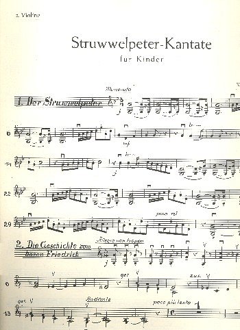 H. Kurt: Der Struwwelpeter op. 49  (Vl2)