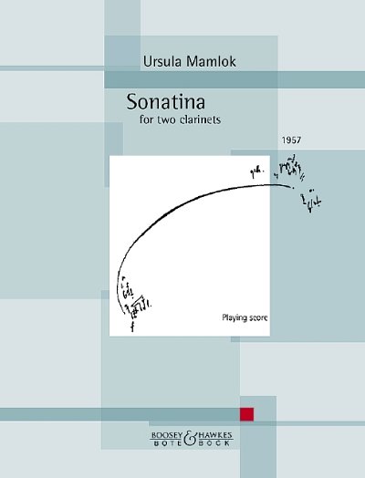 DL: U. Mamlok: Sonatina for two clarinets, 2Klar