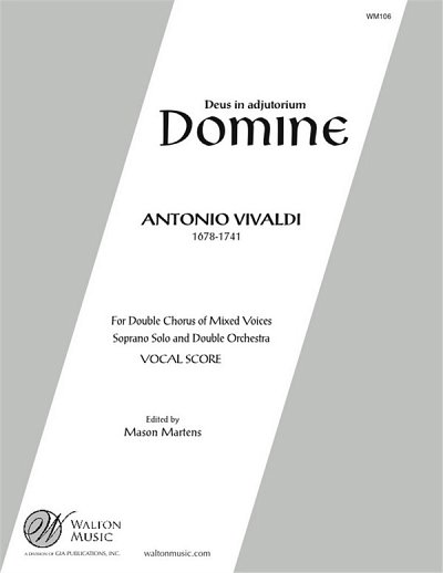 A. Vivaldi: Deus in Adjutorium Domine (Chpa)
